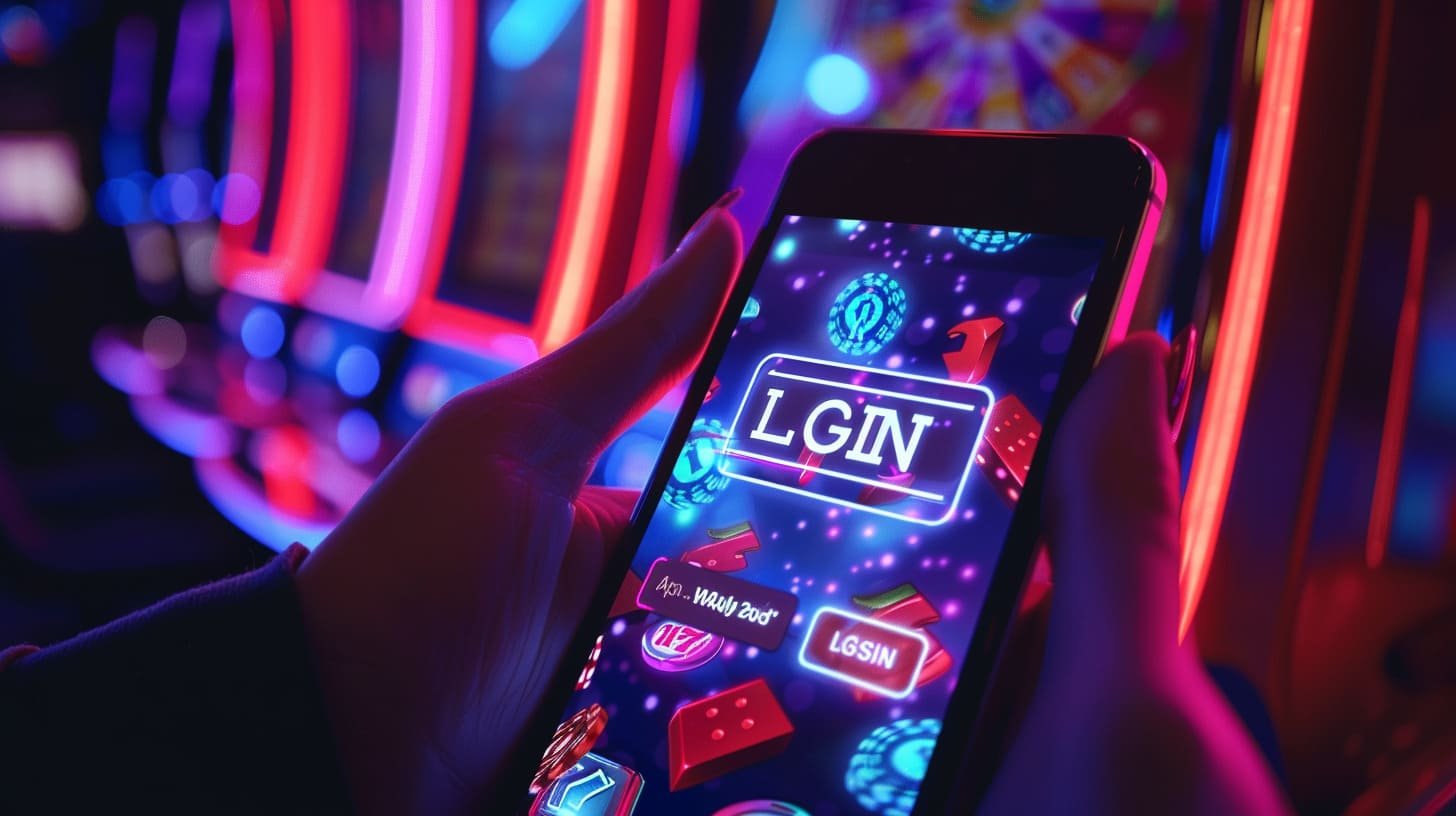 Mobile app interface showing live casino tables